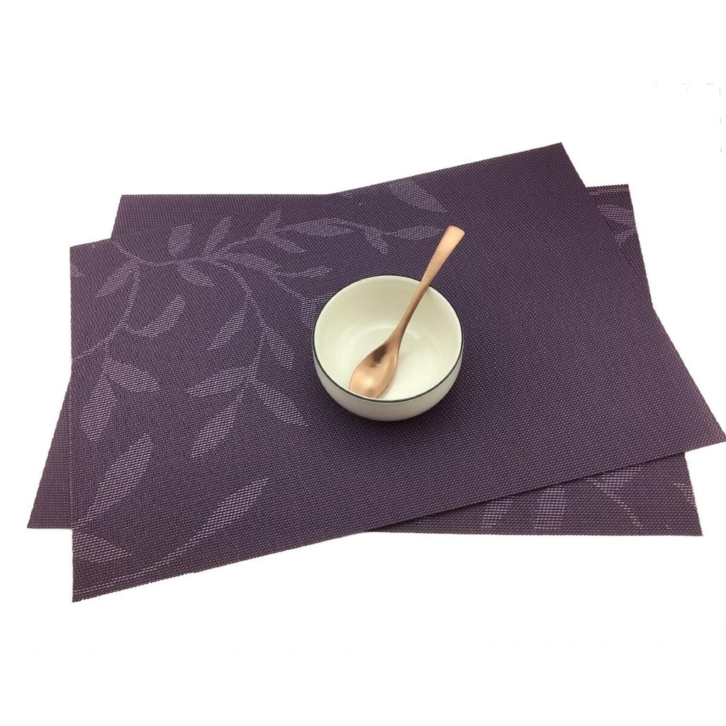 Набор из 6 декоративных виниловых салфеток из ПВХ для обеденного стола, коврик для белья, коврик для кухонной чашки, коврик для пива, коврик для подставок, Новый год