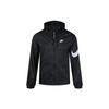 Nike Спортивный кардиган с капюшоном Swoosh Черный CJ5640-010