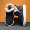 Теплая зимняя хлопковая обувь, женские теплые меховые домашние тапочки, нескользящие плюшевые тапочки из ЭВА, домашние тапочки для пар с толстой подошвой, шлепанцы