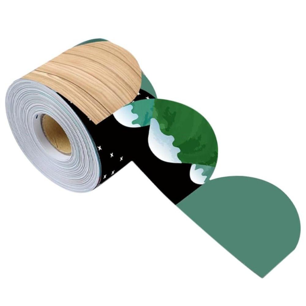 Self-Adhesive Bulletin Board Trim Poster Border Stickers for Classroom Decorations