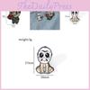 Cartoon Halloween Brooch Horror Movie Friday The 13th Jason Metal Oil Drop Badge Accessories Pin Xz3030xz3011-8