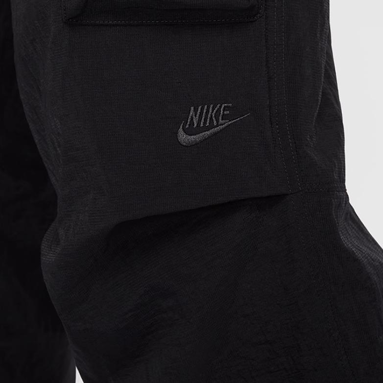 Nike Comfortable Functional Loose Multi-Pocket Work Casual Pants Men Bottoms Black FQ3869-010