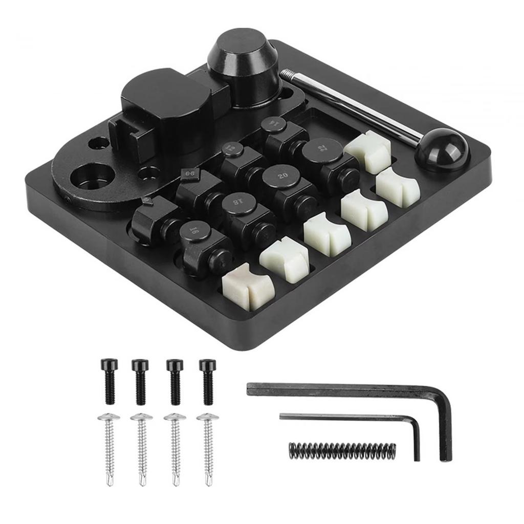 Пластиковый/Металлический Станок для Гибки Колец для Золота Серебра и Меди Многофункциональный Набор Инструментов для Округления Формовки и Прокатки Ювелирных Изделий