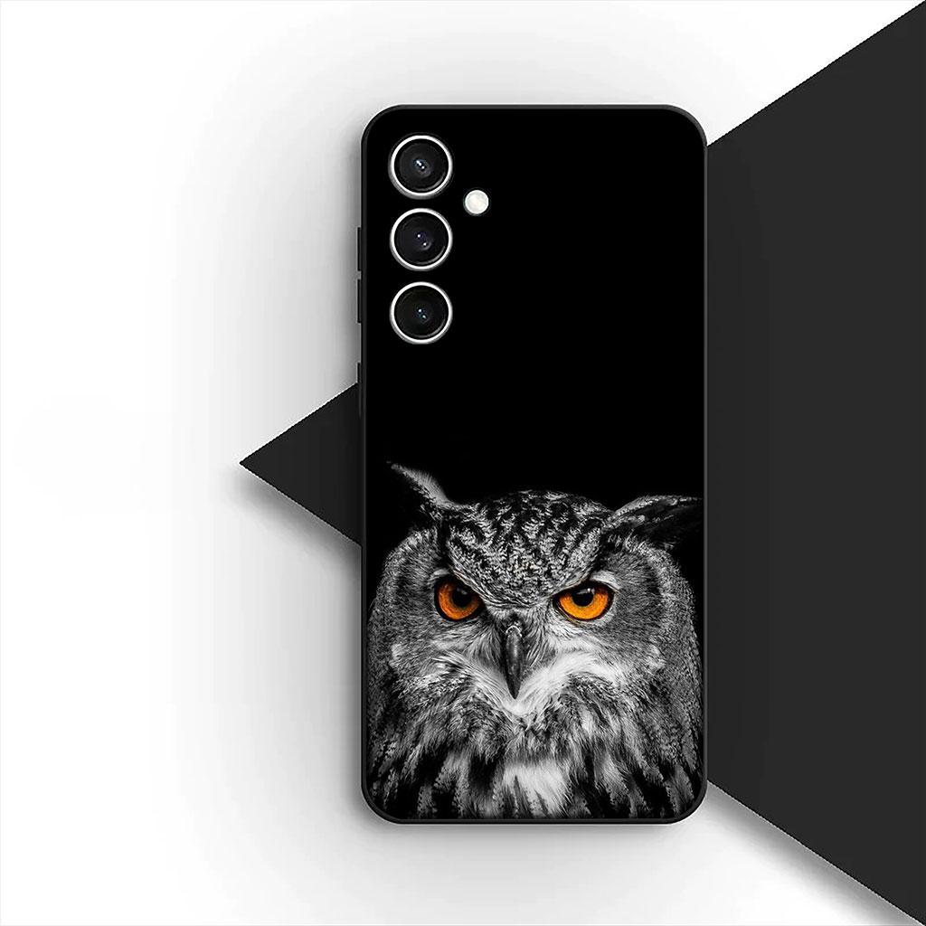 Owl Cartoon Phone Cover Soft Case for Apple iPhone 17 Air 12 13 Pro Max Mini ProMax 7 + 8 Plus Casing