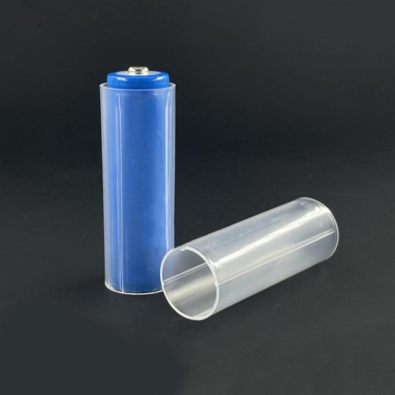 Переходник-втулка для аккумуляторов 18650 на 21700 для фонариков, ABS-конвертер для аккумуляторов, прозрачный и изолирующий