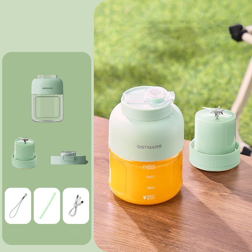 Маленькая электрическая соковыжималка, большая емкость, чашка для питья, креативный портативный блендер, чашка для домашнего хозяйства