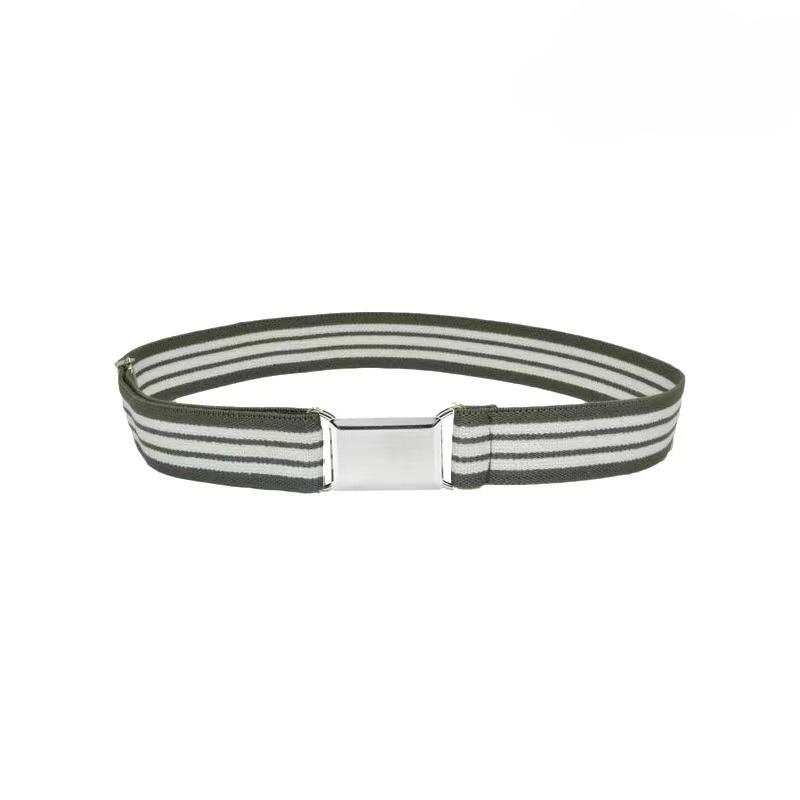Child Elastic Belt For Boys Girls Adjustable Scout Training Children Students Belt Elastic Belt Width of 2.5 Cm
