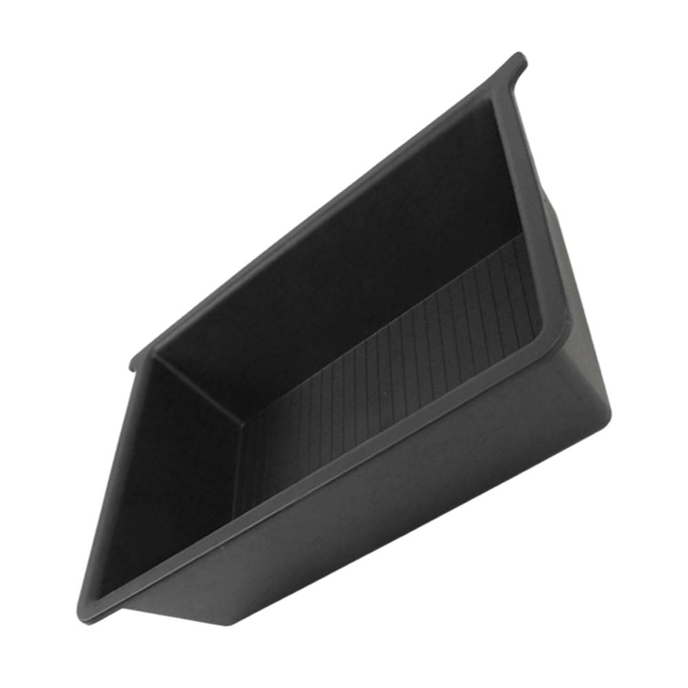 Для Tesla Model X ящик для хранения под сиденьем, органайзер из ТПЭ + АБС, поддон для ящика под сиденьем, аксессуары для интерьера модели X