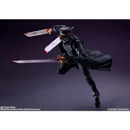 TAMASHII NATIONS S.H.Figuarts Chainsaw Man Samurai Sword, Approximately 165mm, ABS & PVC, Painted Action Figure