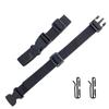 Samcos Work Set of Soft Adjustable Waist Tool Replacement for Plastic 25mm Belt, One-Touch, 2, Nylon, Durable, Belt, Casual, DIY, Securing, Equipment,