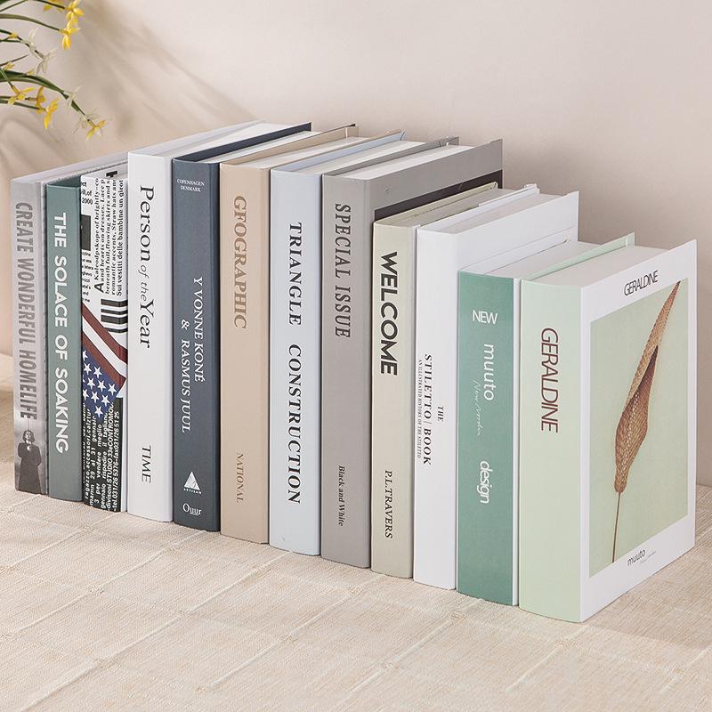Скандинавский Минимализм Декоративные Книжные Полки Реквизит для Современной Гостиной и Витрины Винного Шкафа