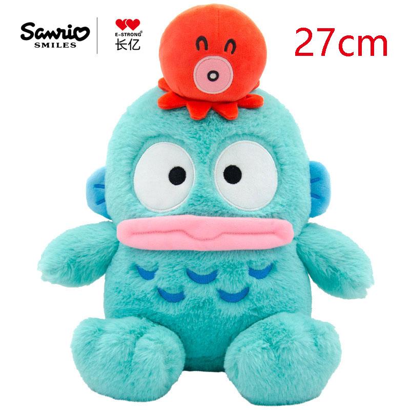 100% Оригинальная мультяшная плюшевая игрушка Sanrio Hangyodon, плюшевые куклы Hanton, декоративная подушка, подарок на день рождения, для детей, друзей, Хэллоуина