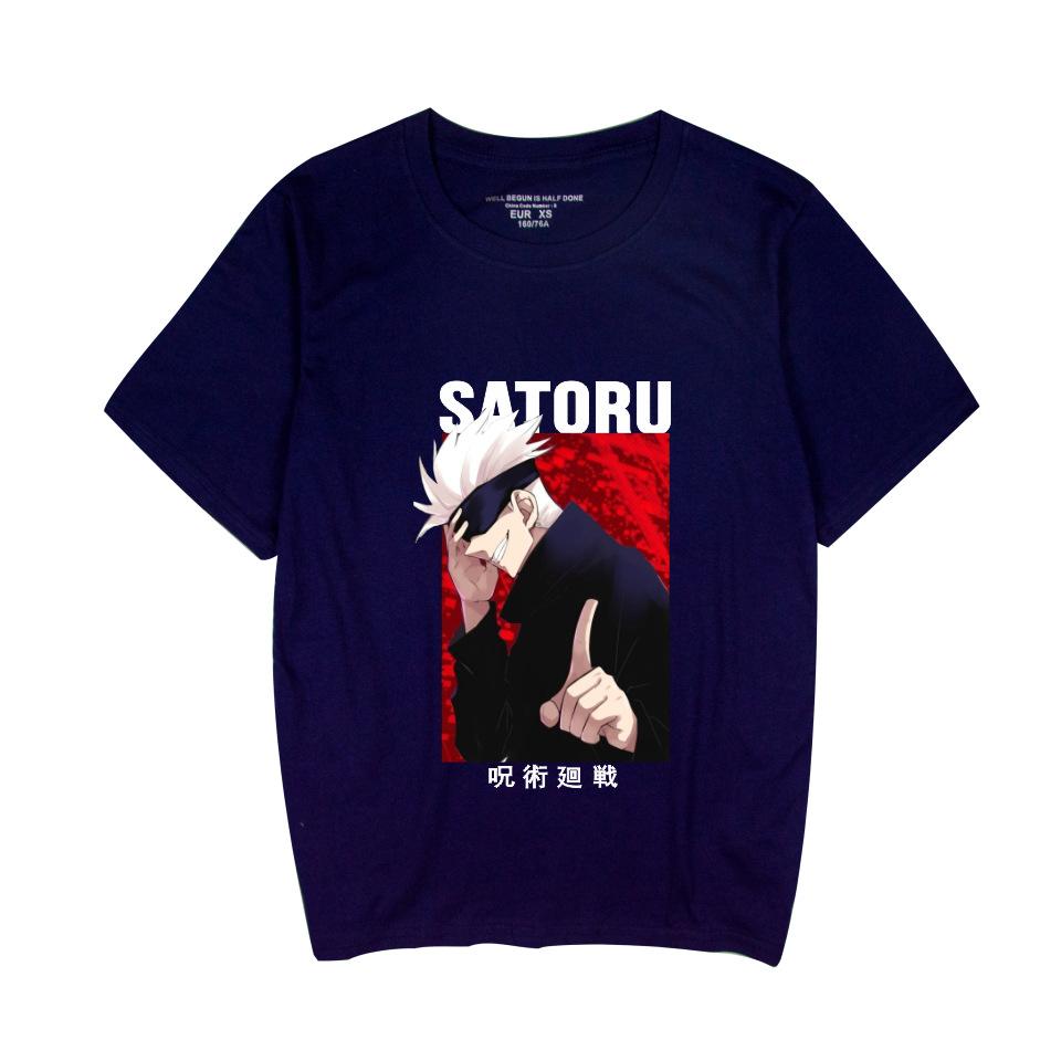 Jujutsu Kaisen Anime Tshirt Summer Short Sleeve Tee Shirt Cartoon T Shirts