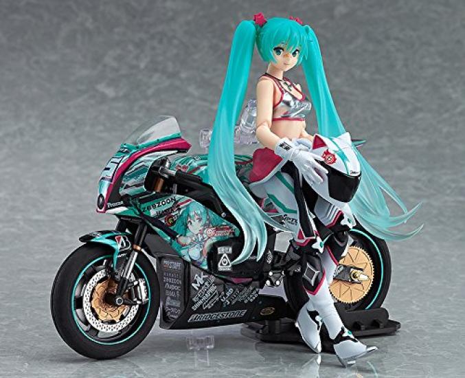 Figma Racing Miku Racing Miku 2013 EV MIRAI раскрашенная подвижная фигурка версия. Немасштабируемый ABS&ATBC-ПВХ
