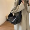 Women's Popular Dumpling Bag Crossbody Bag PU Leather Shoulder Bag Cattle Bag
