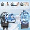 Octopus Suction Cup Mini USB Fan: Silent for Office, Dorm, Kitchen, and Desktop Use