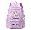 Anime K-Pop Demon Hunters Printed Backpack Large Capacity Waterproof Bookbag Student Boy Girl Schoolbag Outdoor Laptop Travel Bag Mochila