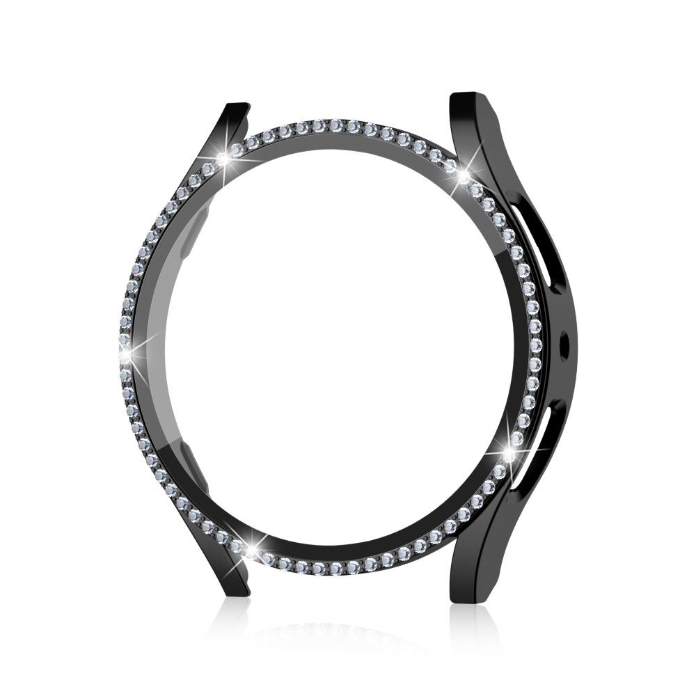 ПК + закаленный алмазный бампер, защитная пленка для экрана для Samsung Galaxy Watch 6, 40 мм, 44 мм, умные часы