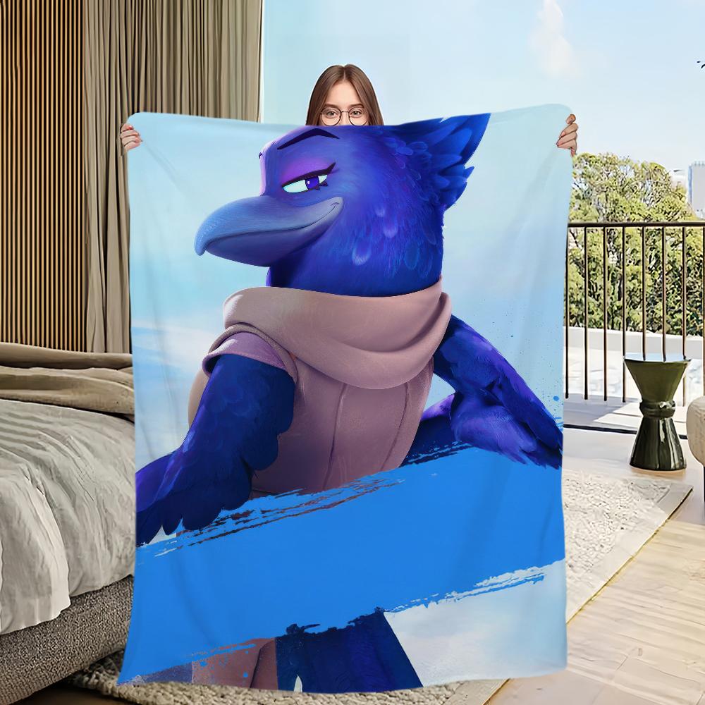 CartoonT-The Bad G-Guys2 Movie Blanket Soft Comfortable Nap Plush Suitable For Iiving Room Office Bedroom Birthday Home Kid Gift