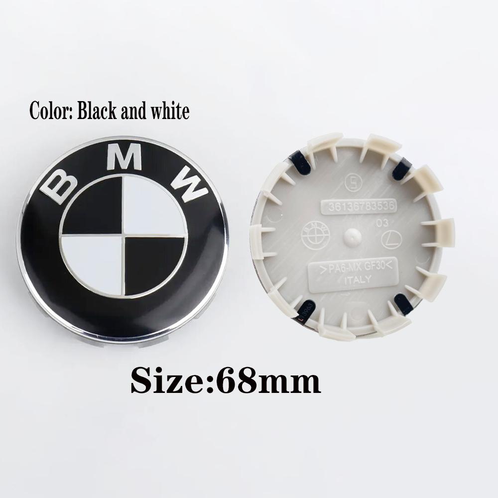 4PCS 68MM 56MM Car Wheel Center Hub Cap For BMW E87 M Performance E36 E46 E60 E90 E91 E92 E93 F30 F20 M3 Car Accessories GE5