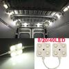 8/20/40 LED Interior Lights Kit For Trailer Lorries Sprinter Ducato Transit 40Led Interior Lights Kit For Trailer Lorries