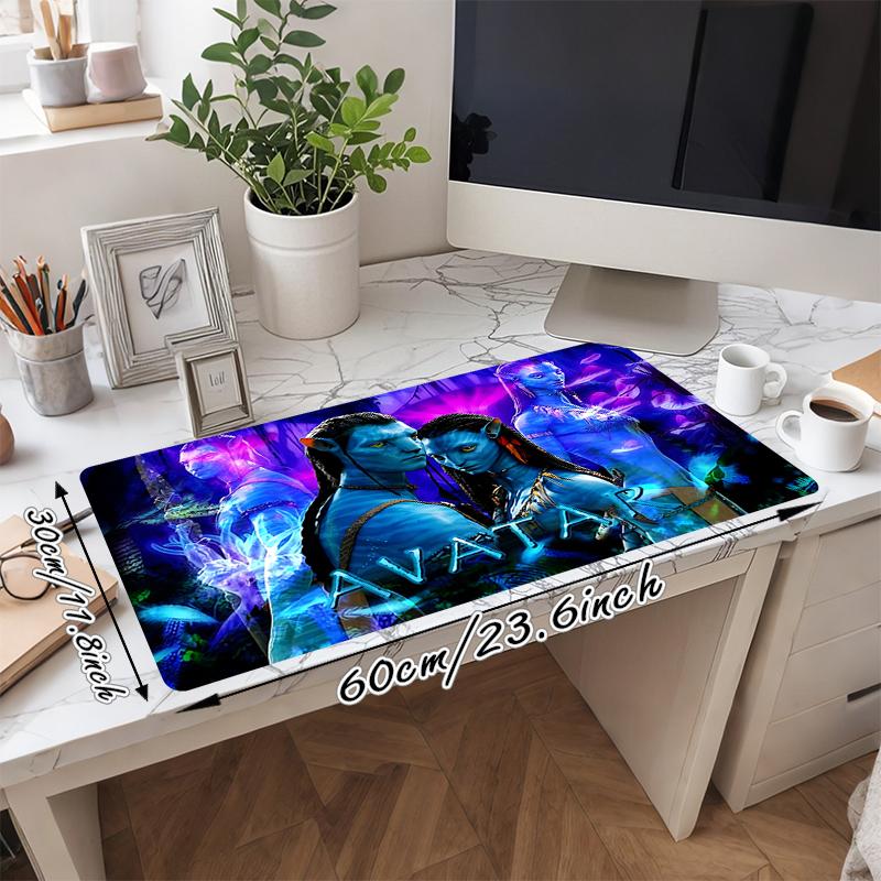 1Pc Avatar Scifi Characters Gaming Mouse Pad Keyboard Desk Mat Non-slip Rubber Lock Edge Waterproof Computer Mousepad for Office Home Decor Q1472