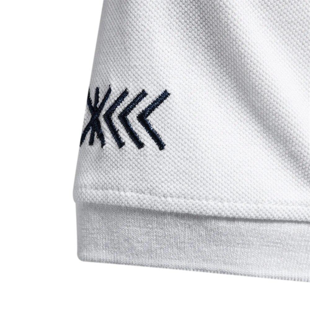 2024 Новая летняя рубашка поло из 100% хлопка для мужчин, брендовые качественные мужские поло с вышивкой и короткими рукавами