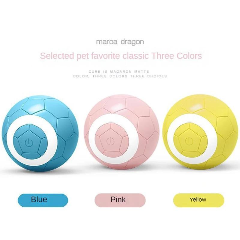 Automatic Rolling Jumping Ball for Dog Cat Training Interactive Toy Pet Bite-resistant Ball Kittens Gravity Jumping Balls
