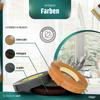 DQ-PP FENSTERLEISTE - 5m Länge - 40mm Breite - 1.5mm Stärke - Eiche Gold - Flachleisten Kunststoffleisten Profileleisten Abschlussleisten