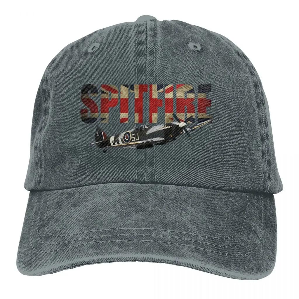 Мужская бейсболка с принтом Supermarine Union Jack Uk Flag Snapback Trucker Ковбойские кепки Dad Hat Spitfire Golf Hats