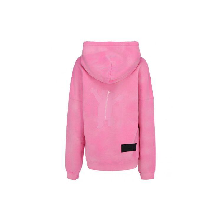 We11done Teddy Hoodie Pink Unisex Tops WD-TH8-20-102-U-PK