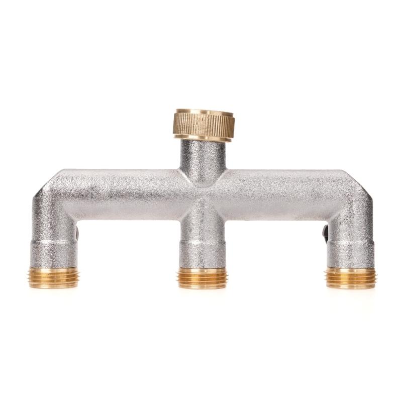 Модернизации 3-ходовой адаптер для крана Удобное 3-ходовое распределение воды Простой в использовании 3-ходовой водяной адаптер Гибкий водяной адаптер