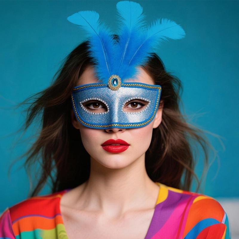 Маскарадная маска Венецианская маска Маска для костюма на Хэллоуин Маска для Марди Гра Маска для костюма для косплей-вечеринки Реквизит для костюма Танцевальная маска для свадебной вечеринки