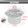 Motorcycle Skull Fuel Gas Tank Cover Decorative Oil Cap for Harley Sportster XL 1200 883 Dyna Softail Touring FLHR Accessories