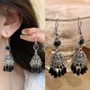 New Chinese Ethnic Retro Style Advanced Sense Pendant Tassel Earrings For Women