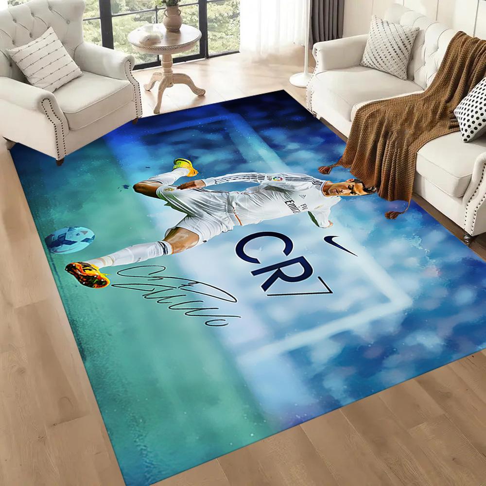 Cristiano Ronaldo Area Rug Perfect For Foyer Outdoor Kitchen Dining Room Antislip Rug Decorate Offices Gift For Festivals