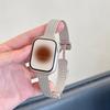 Магнитный ремешок-петля для Apple Watch Ultra3/2 49мм 41 45мм Тонкий женский ремешок из нержавеющей стали для iwatch SE3 11 10 9 8 40/44/38/42мм
