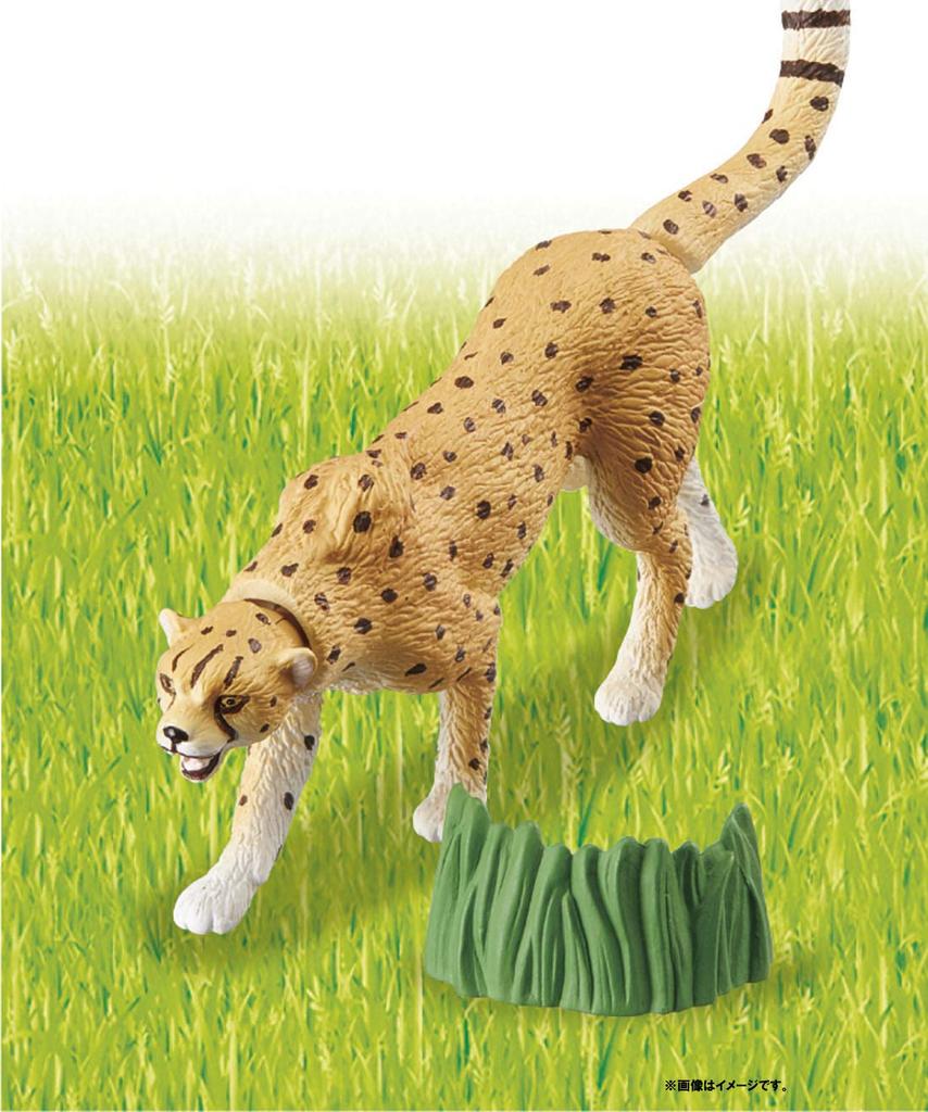 TAKARA TOMY Гепард Животное Динозавр Реалистичная движущаяся фигурка Игрушка Возраст от 3 лет и старше Соответствует стандартам безопасности игрушек Сертификация ST Mark ANIA TAKARA TOMY "ANIA