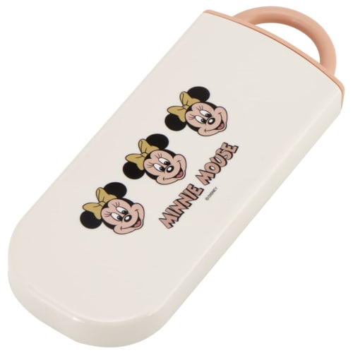 Skater Children's Antibacterial Trio Set Chopsticks Spoon Fork Disney Minnie Mouse Retro Made In Japan TACC2AG-A