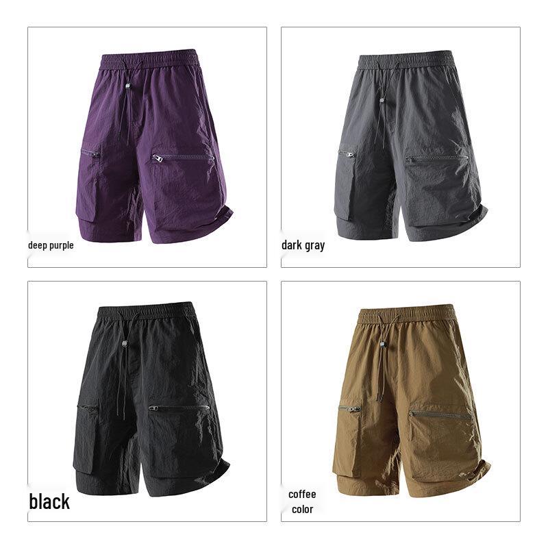 Romon Men's Summer Cargo Shorts