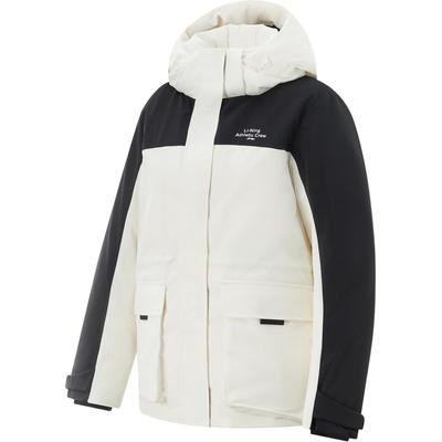 Куртка-пуховик Hot Pot серии Водонепроницаемая инфракрасная согревающая цветная универсальная морозостойкая удобная свободная парка средней длины AYMU244-1