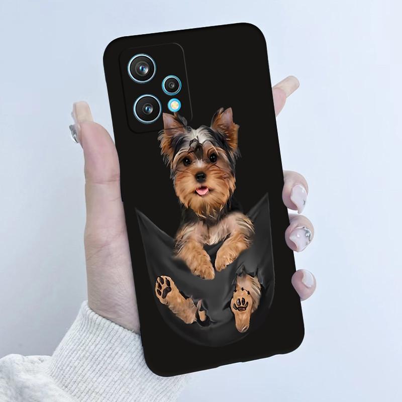 Чехол для телефона Realme 9 Pro Plus RMX3392 RMX3393 Дизайн 'Цветочная Девочка' Мягкий Силикон ТПУ Задняя Панель Для Realme9 4G RMX3521 Чехлы