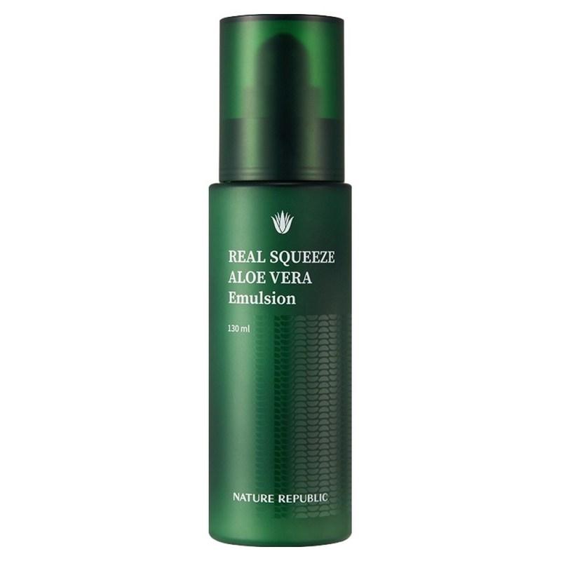 Nature Republic Real Squeeze Aloe Vera Emulsion, 130ml, 1 pcs