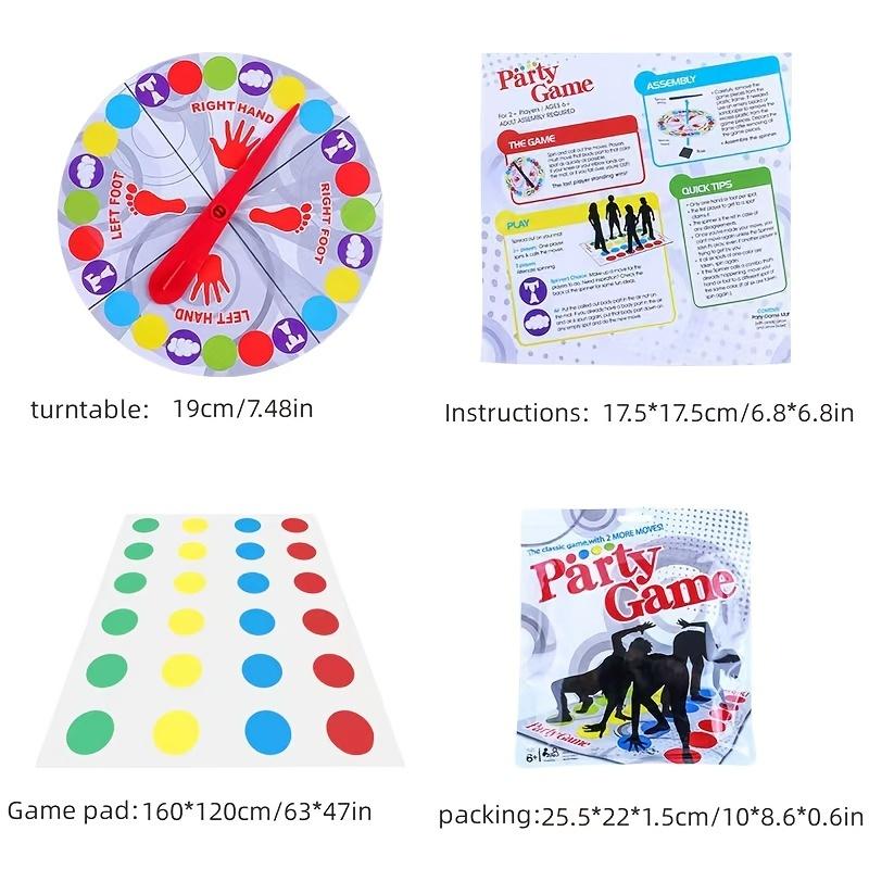 Настольные игры для развлечений на открытом воздухе, твистеры, игрушка для дома, скручивание тела для детей, спортивные интерактивные игрушки для семейных друзей, вечерние игрушки