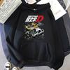 Drift AE86 Initial D 90s Fujiwara Takumi HachiRoku Hoodie Hip Hop Print Top Harajuku  Unisexs Fashion Sweatshirt Japan Anime Graphic