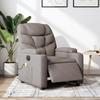 VidaXL Electric Reclining Massage Armchair, Relaxation Chair with Adjustable Backrest and Footrest, Seat of 3204592