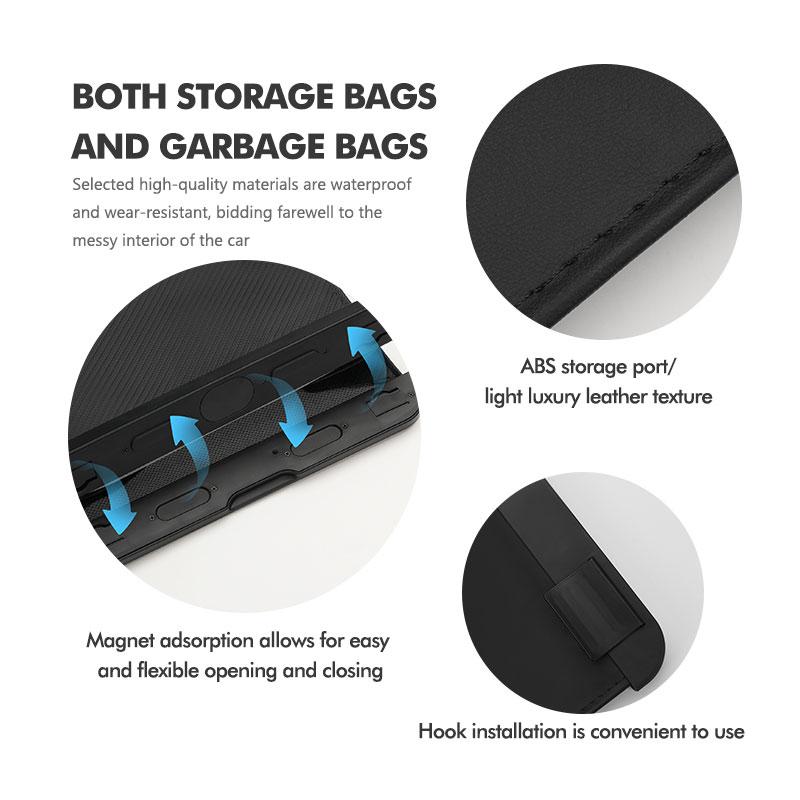 Car Trash Can Hanging Rubbish Container Waste Bin Organizer For Citroen C4 C3 C5 C1 C2 C6 VTS C4L DS3 DS4 DS5 Grand Berlingo