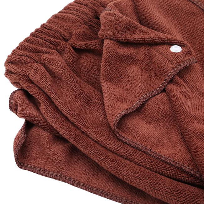 Мужские носимые банные полотенца с карманом Мягкие пляжные банные полотенца для плавания