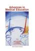 The Advances In Medical Education Book