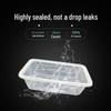 650ml Rectangular Disposable Takeout Food Container